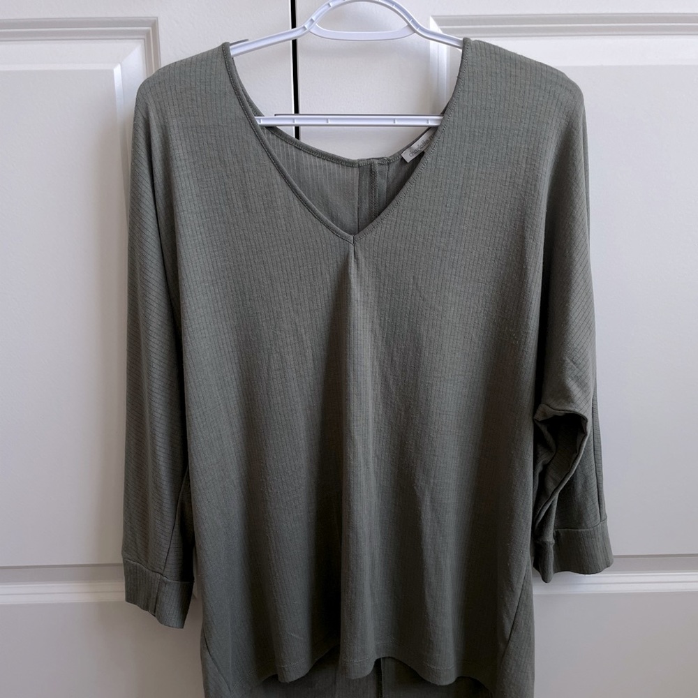 Charolette Russe Green Long Sleeve